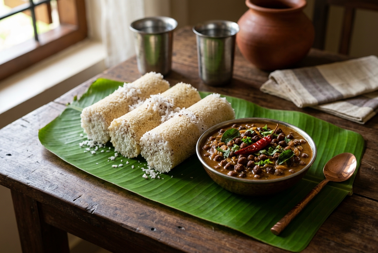 Puttu and Kadala
